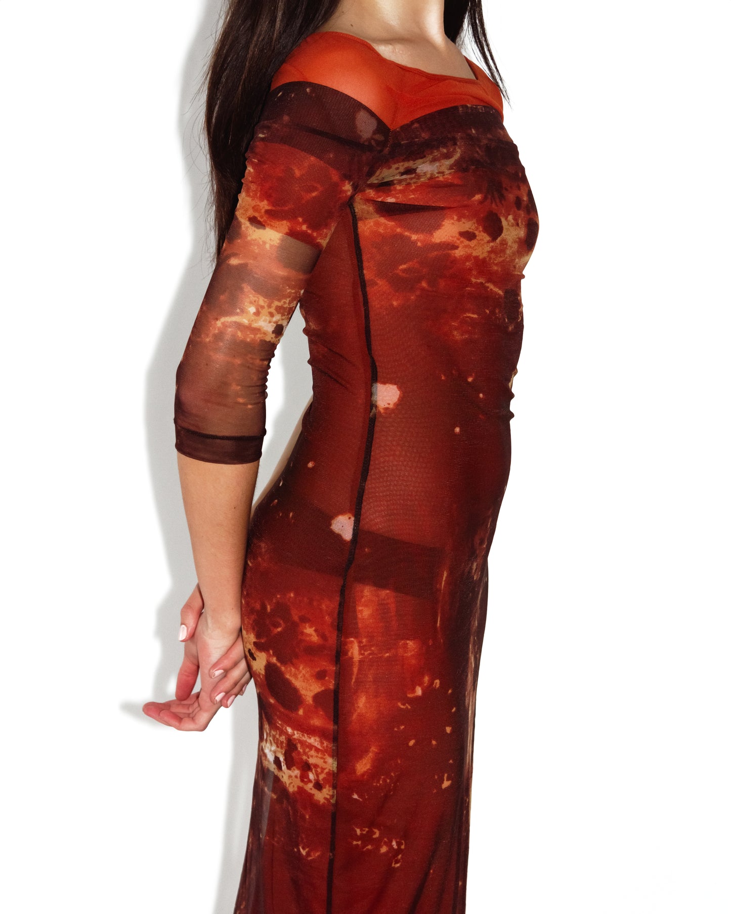 Vintage Plein Sud mesh dress