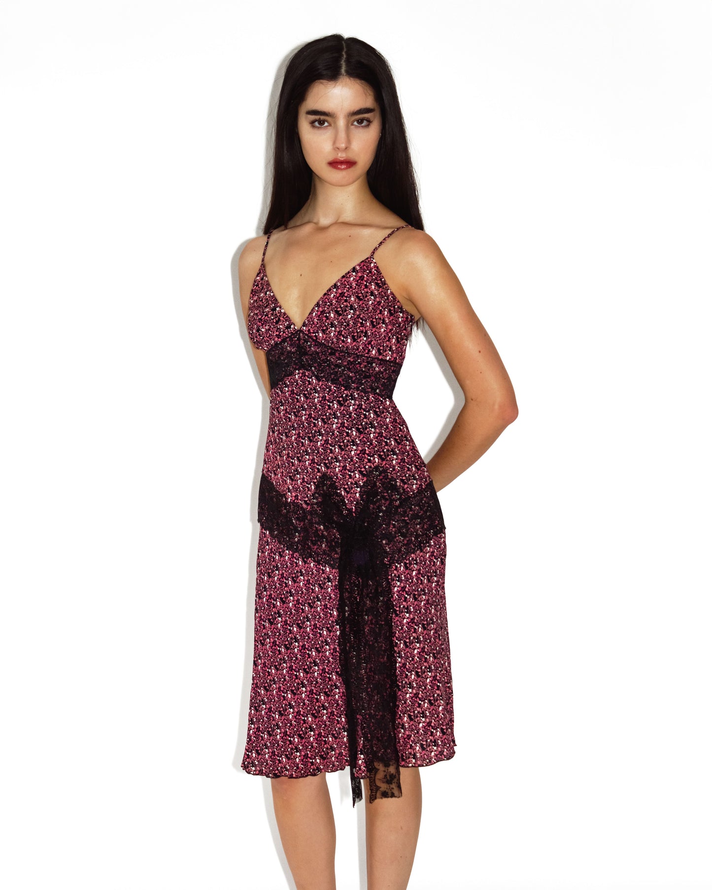 Anna Sui SS2002 runway dress