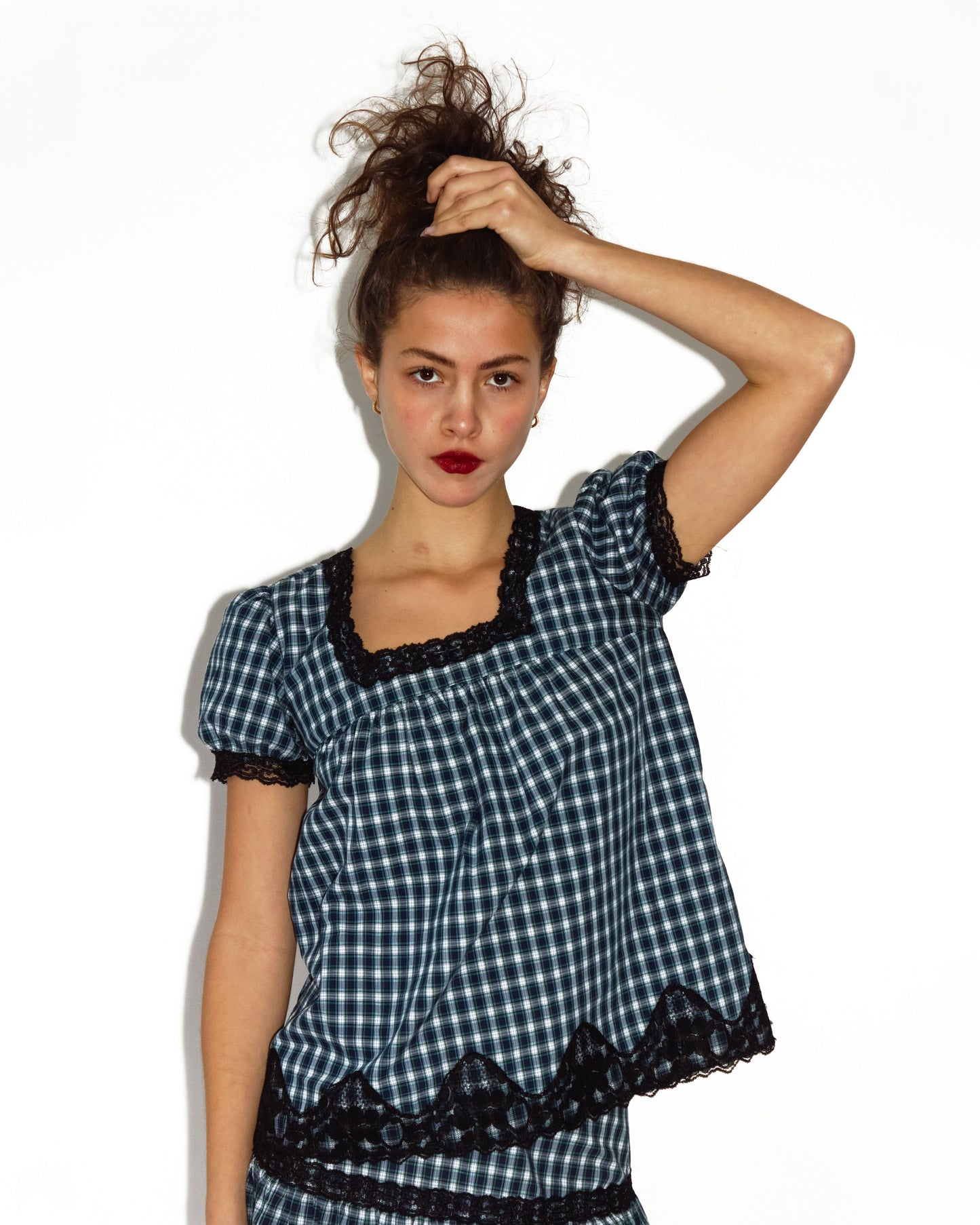 Anna sui gingham set
