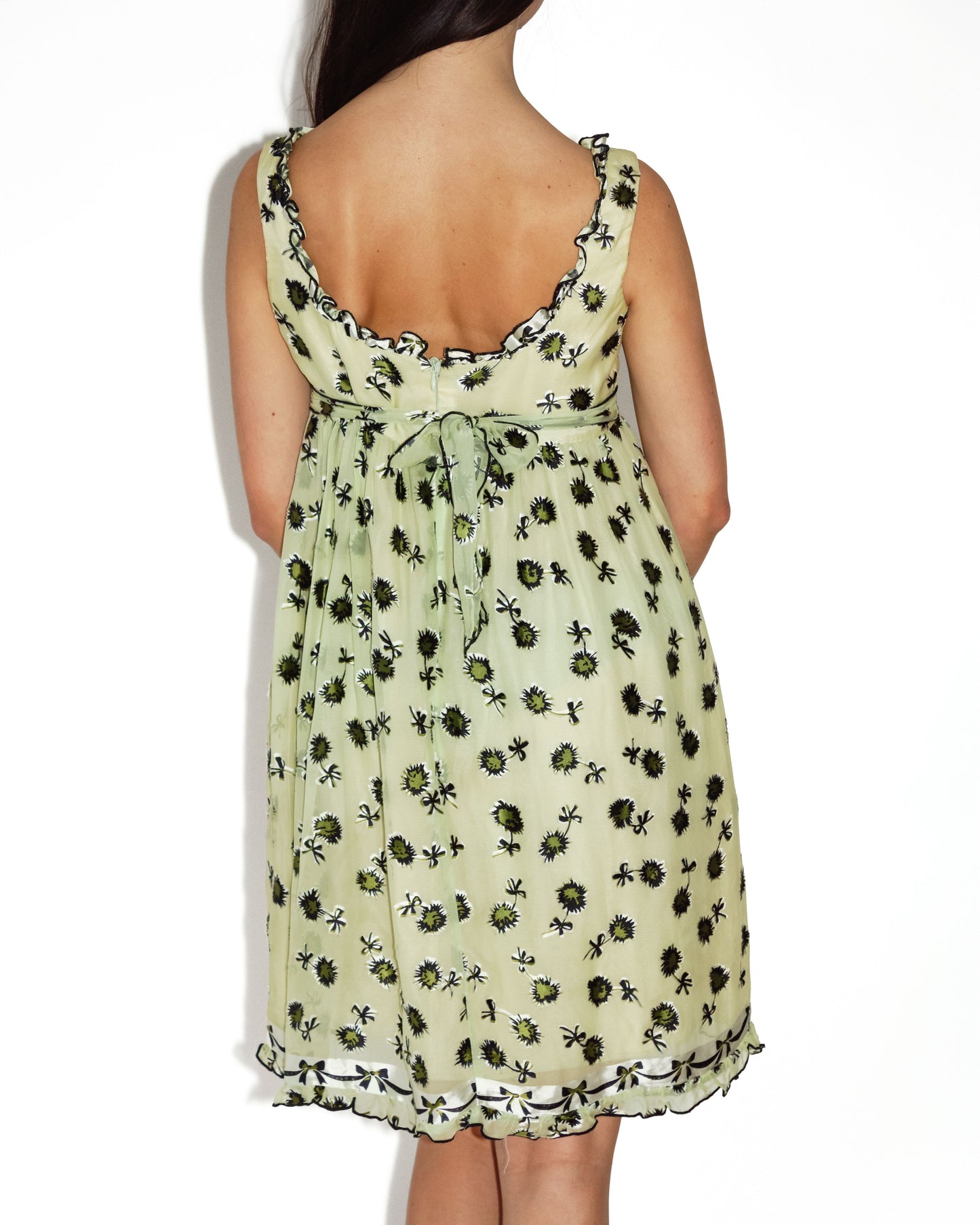 Anna Sui vintage silk dress
