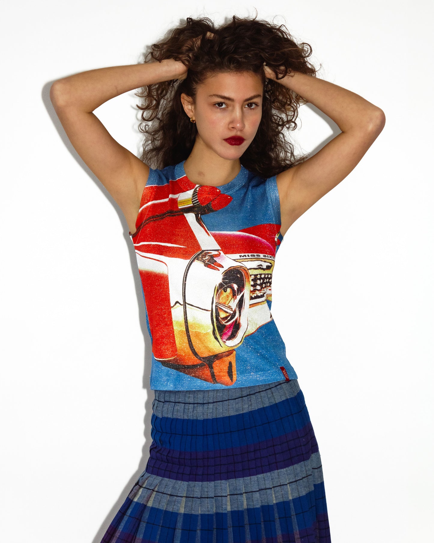 Miss sixty car graphic top