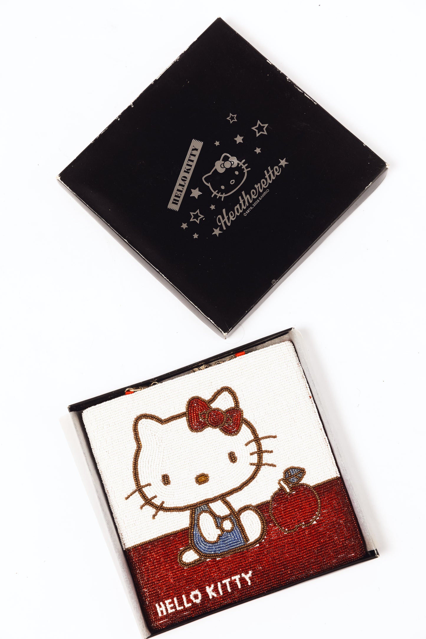 Heatherette x Sanrio Hello Kitty beaded bag