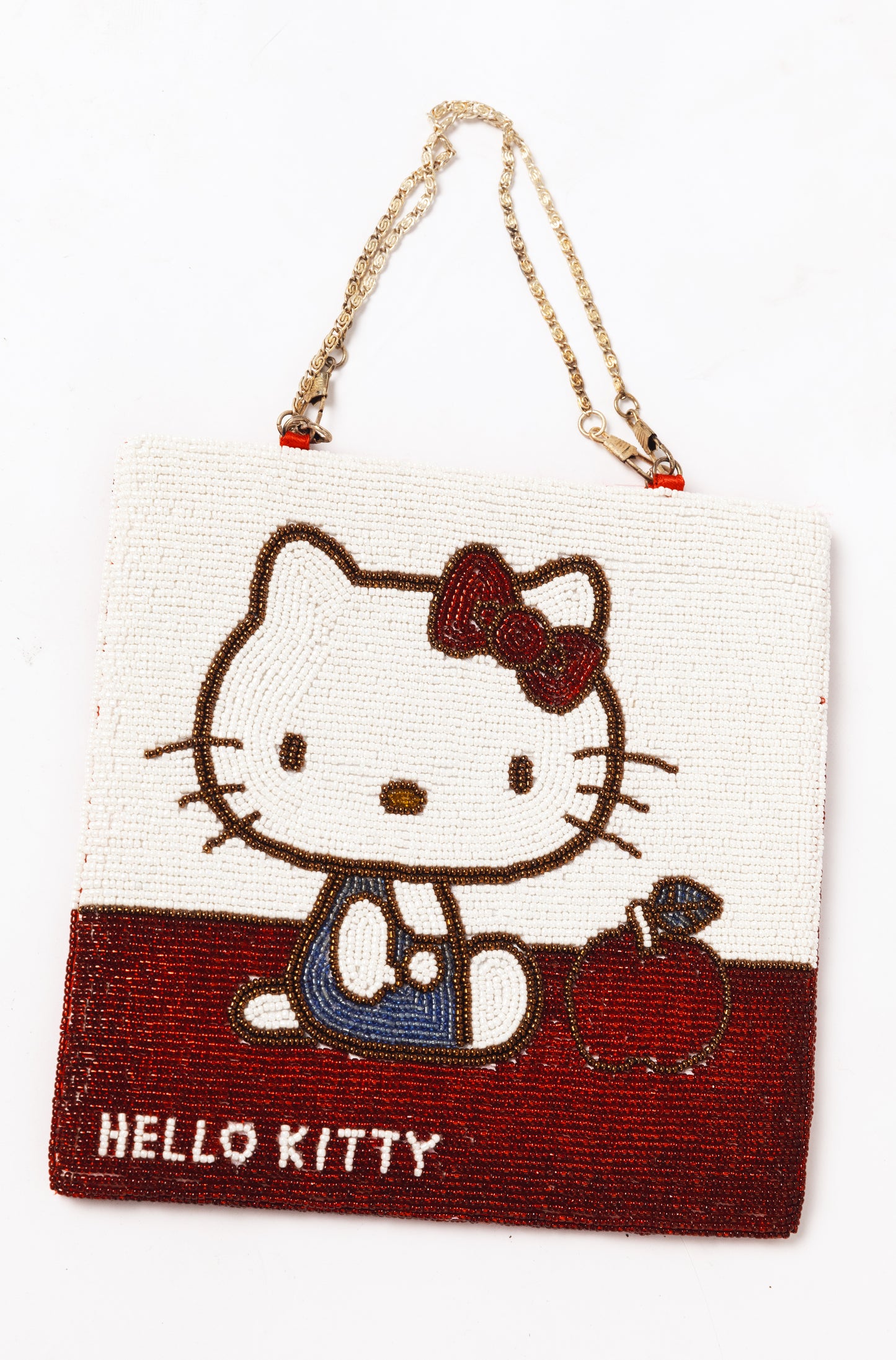 Heatherette x Sanrio Hello Kitty beaded bag