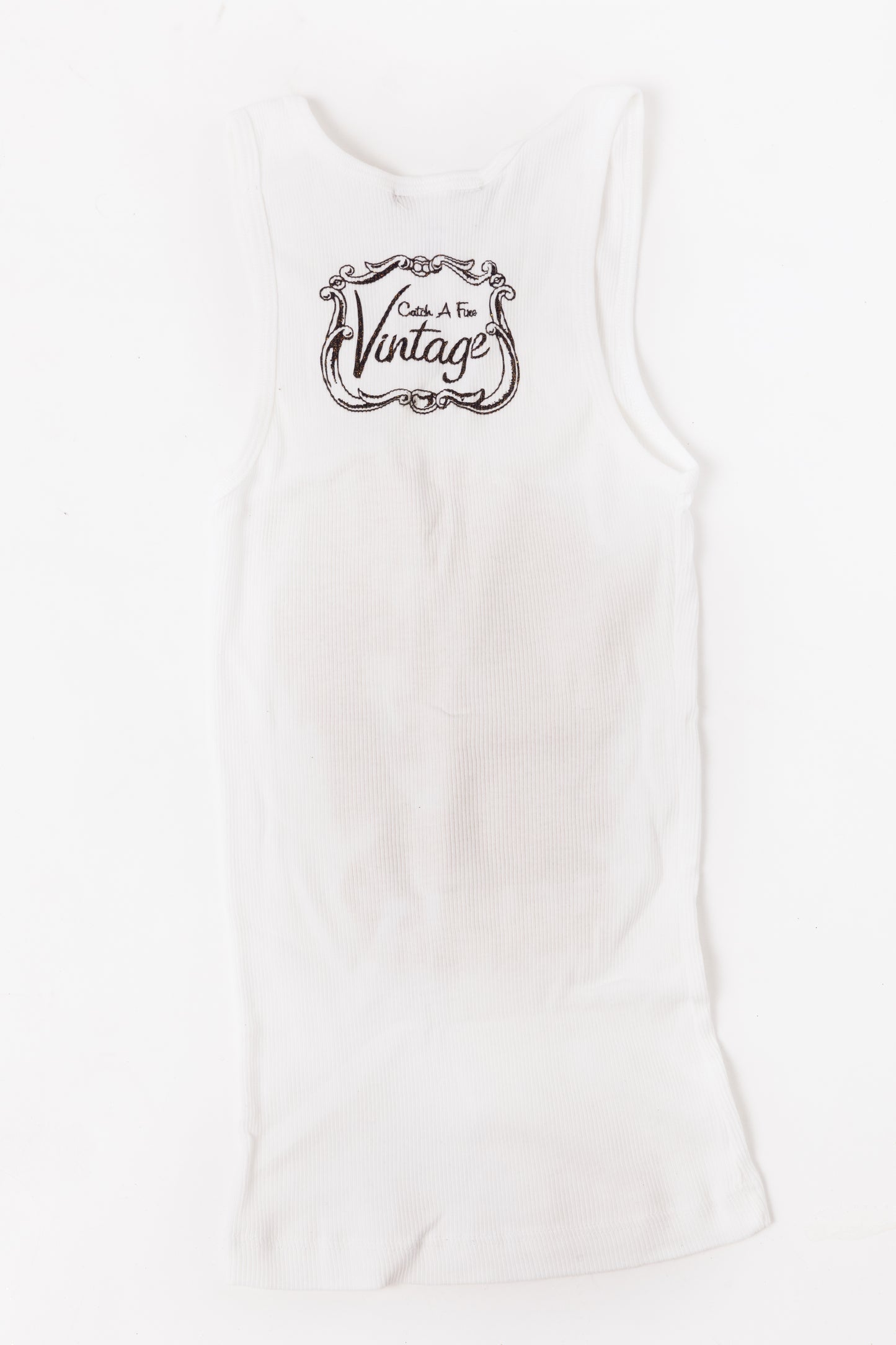 Vintage Catch A Fire glitter tank