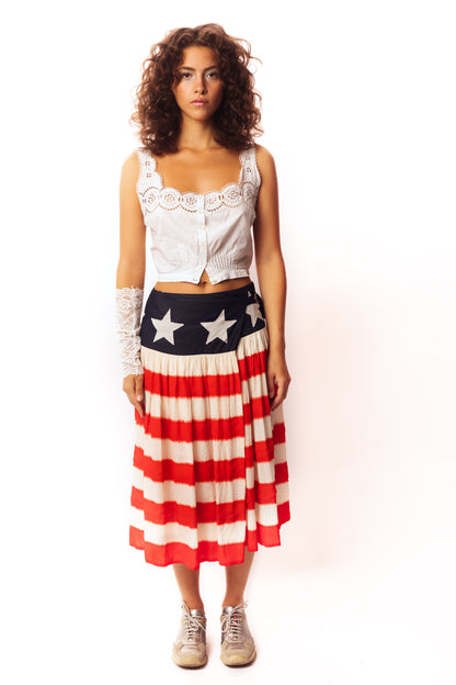 Junya Watanabe stars and stripes skirt