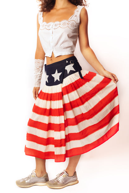 Junya Watanabe stars and stripes skirt