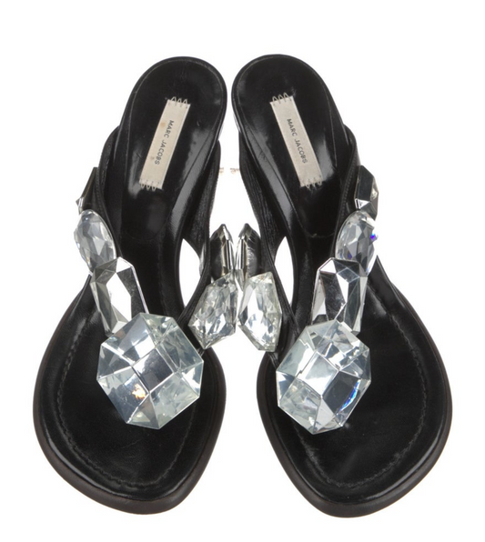 Marc Jacobs bejeweled heels