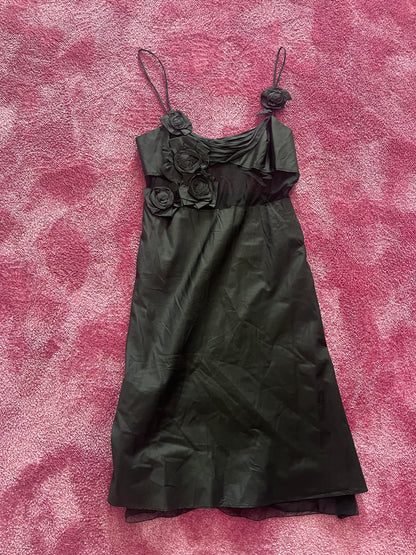 Miu Miu ss2004 runway dress in black