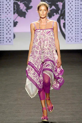 Anna Sui SS 2006 runway dress