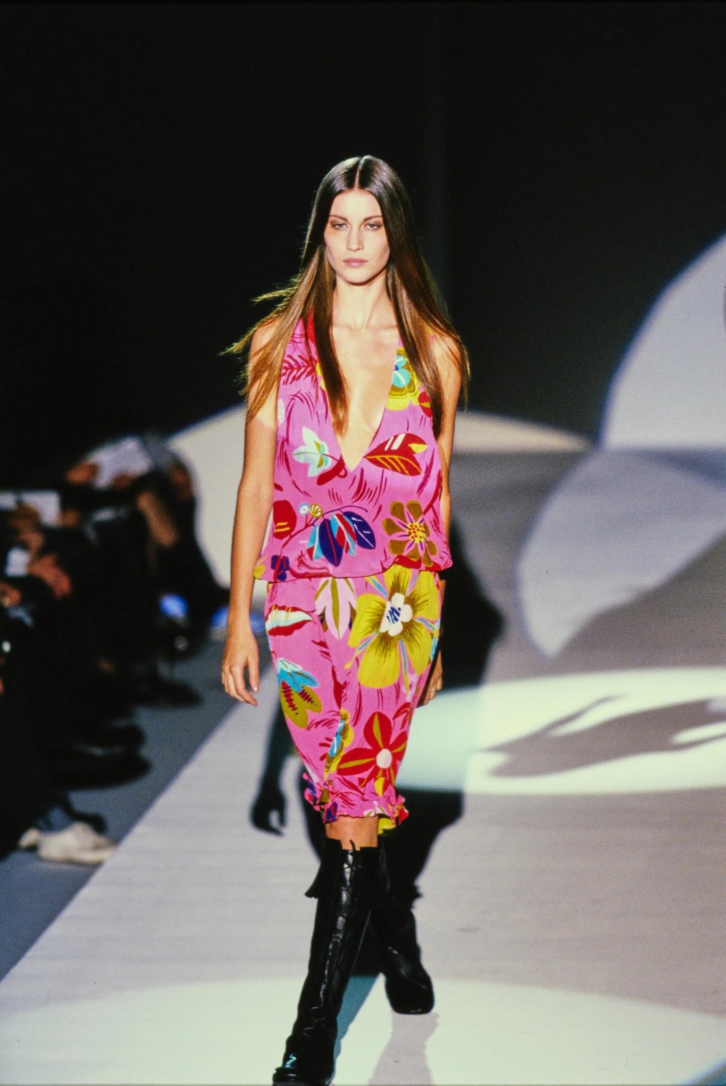 S/S 1999 Gucci by Tom Ford floral skirt