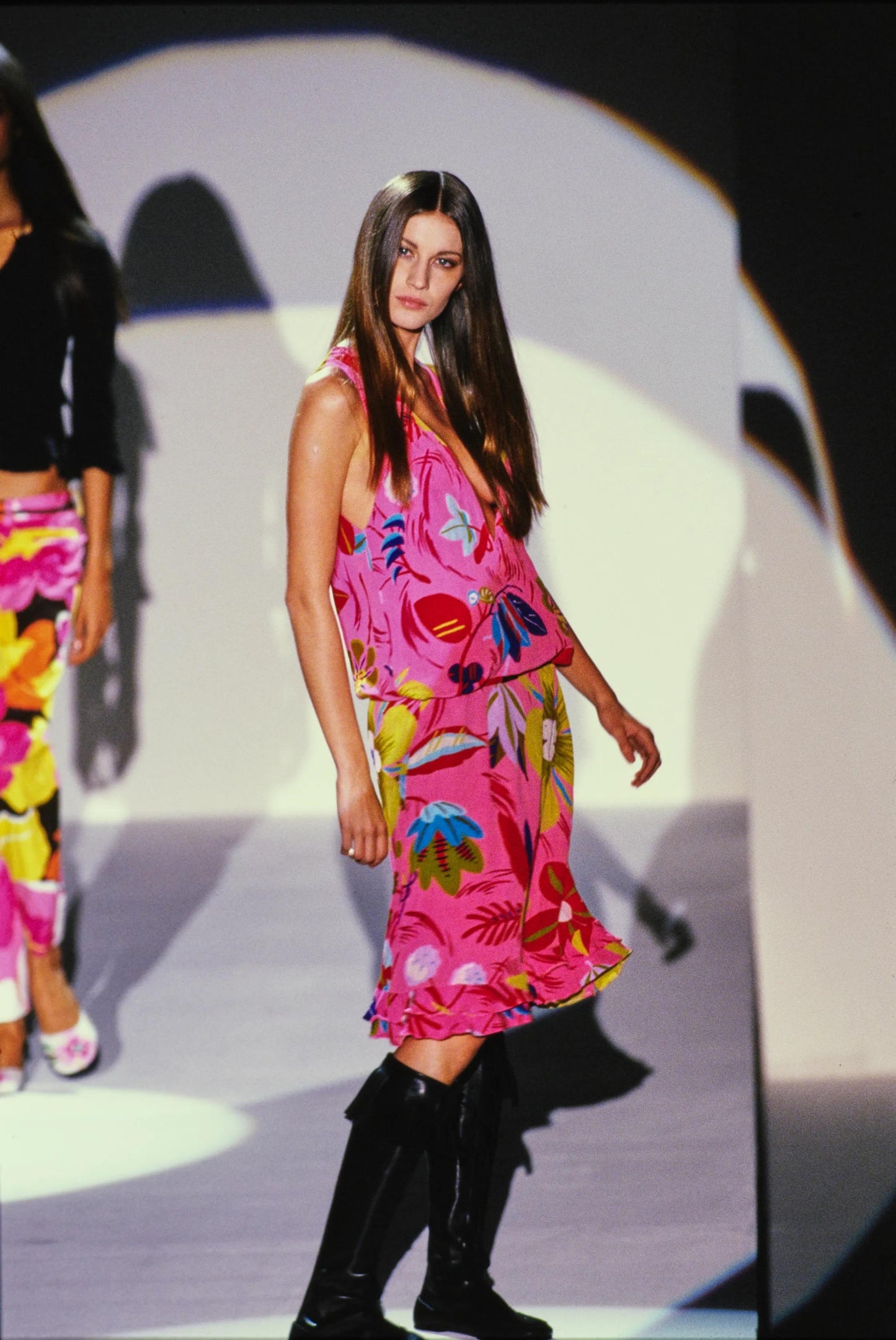 S/S 1999 Gucci by Tom Ford floral skirt